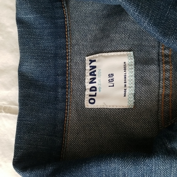Old Navy sleeveless jean jacket - Picture 2 of 8